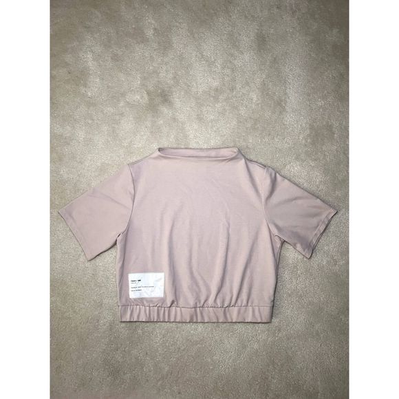Reebok Classic Cropped Top I Pink | L (16-18) - Picture 1 of 5